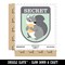 Secret Squirrel Stuff Waterproof Vinyl Phone Tablet Laptop Water Bottle Sticker Set - 5 Pack